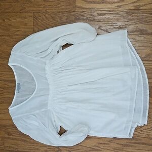 WORLD MARKET Boho Baby Doll Peasant Blouse XL